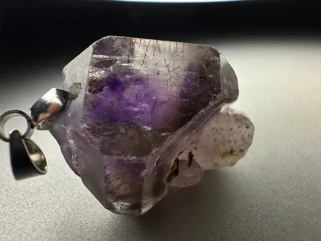 Brazil Super Seven Raw Crystal Pendant High A Grade 100% Natural Crystal Gemstone