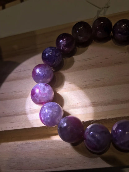 South Africa Pink Lavendar Tourmaline Bracelet A Grade 100% Natural Crystal Gemstone