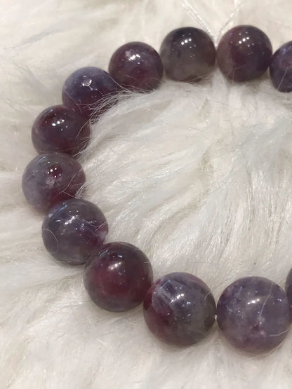 South Africa Pink Lavendar Tourmaline Bracelet A Grade 100% Natural Crystal Gemstone