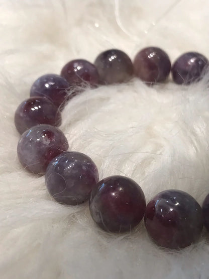 South Africa Pink Lavendar Tourmaline Bracelet A Grade 100% Natural Crystal Gemstone