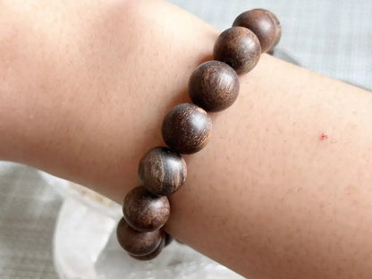 Vietnam Agarwood Bracelet A Grade 100% Natural Organic Gemstone - JING WEN CRYSTAL