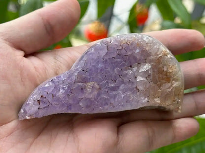 Bolivia Amethyst Cluster High Grade 100% Natural Crystal Gemstone for Prosperity and Abundance Fengshui - JING WEN CRYSTAL