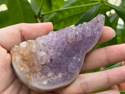 Bolivia Amethyst Cluster High Grade 100% Natural Crystal Gemstone for Prosperity and Abundance Fengshui - JING WEN CRYSTAL