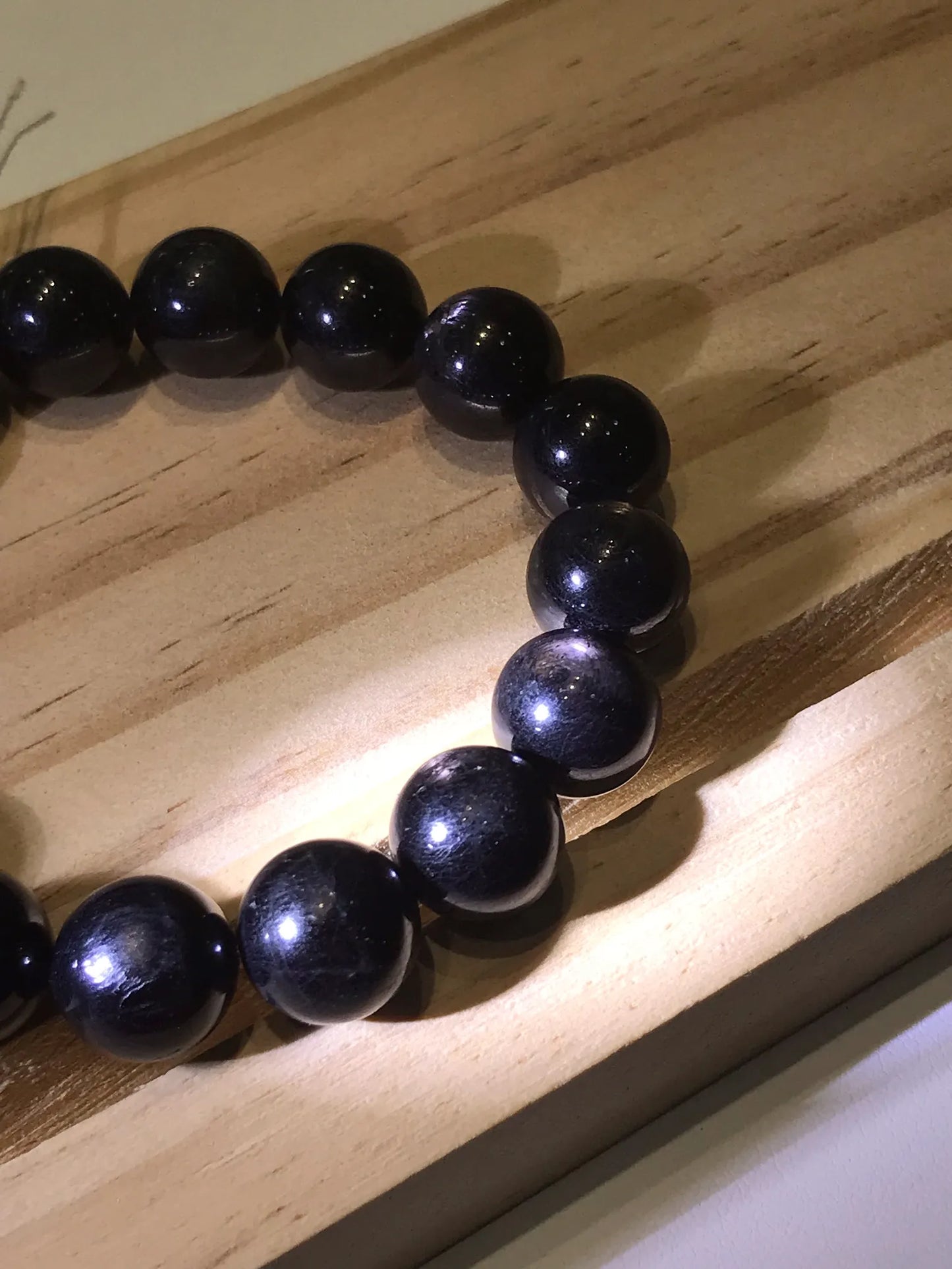 Australia Hypersthene Bracelet 11-12mm A Grade 100% Natural Crystal Gemstone