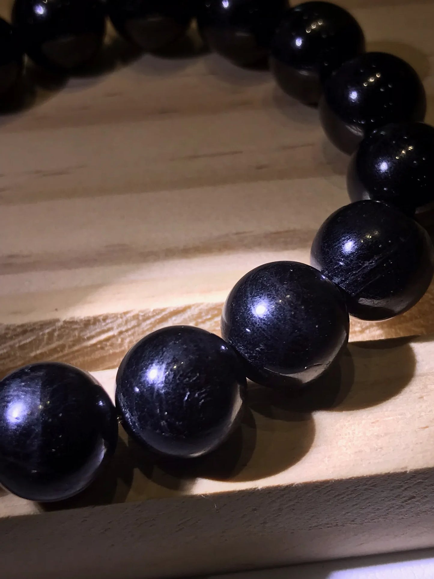 Australia Hypersthene Bracelet 11-12mm A Grade 100% Natural Crystal Gemstone