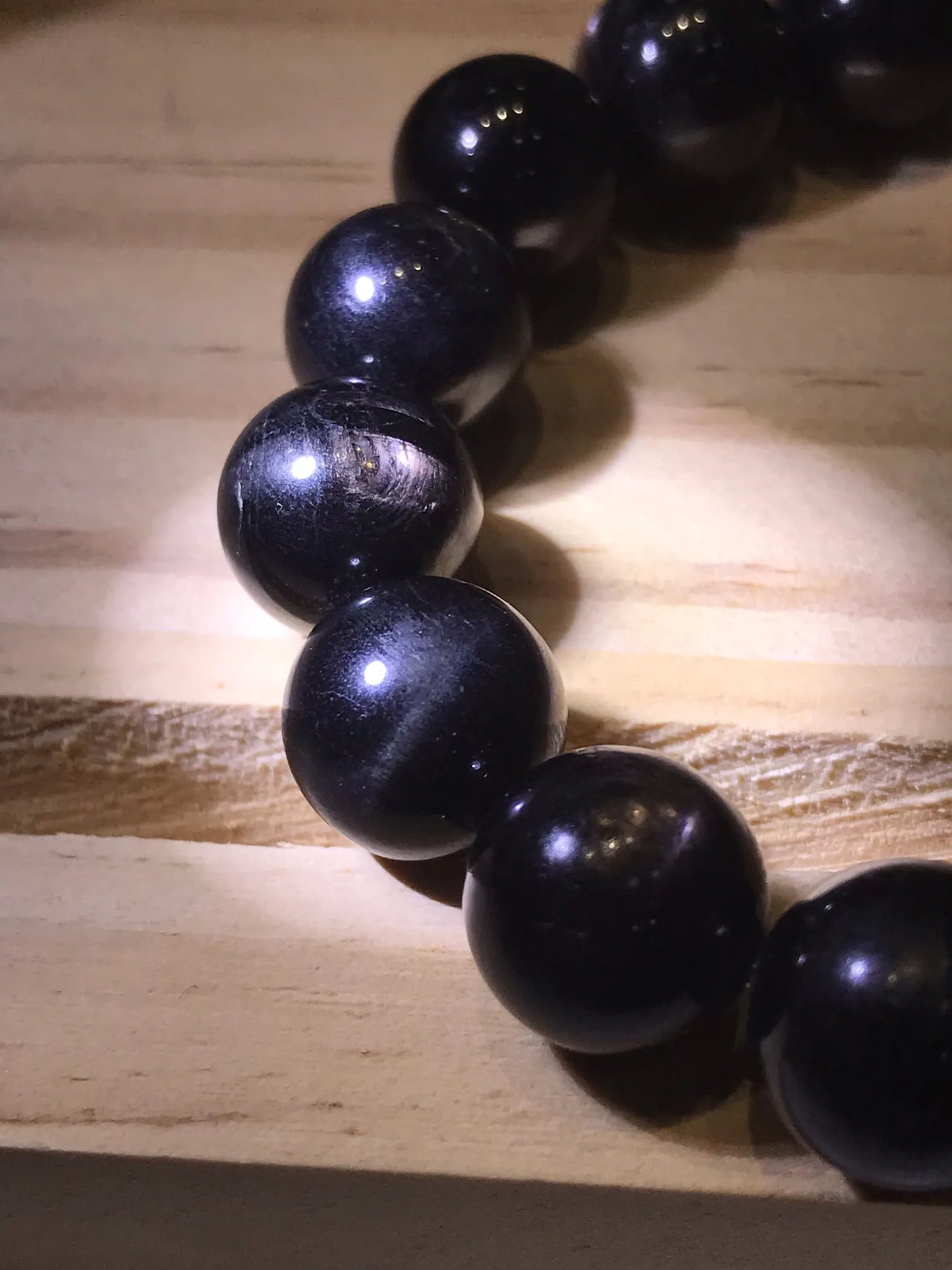 Australia Hypersthene Bracelet 11-12mm A Grade 100% Natural Crystal Gemstone