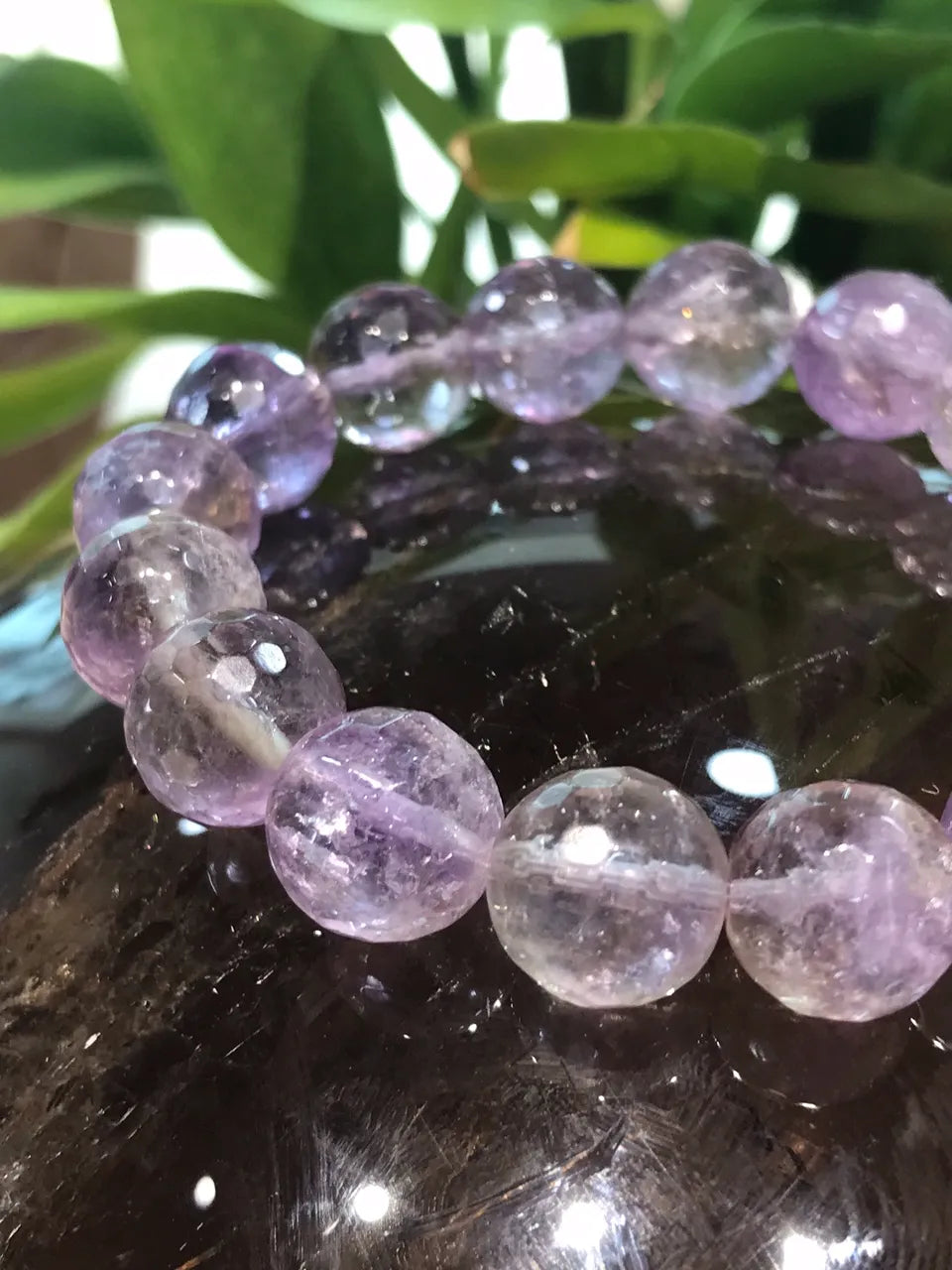 Bolivia Ametrine Faceted Bracelet A Grade 100% Natural Crystal Gemstone
