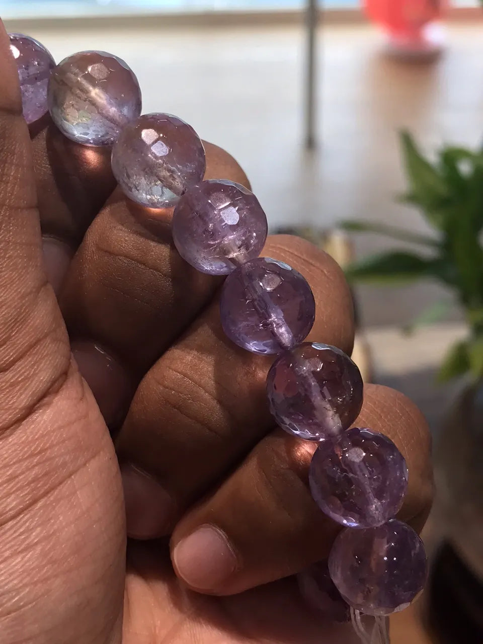 Bolivia Ametrine Faceted Bracelet A Grade 100% Natural Crystal Gemstone