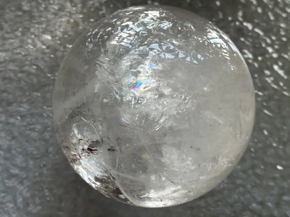 Brazil Clear Quartz Sphere Ball 100% Natural Crystal Gemstone - JING WEN CRYSTAL