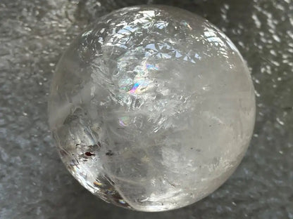 Brazil Clear Quartz Sphere Ball 100% Natural Crystal Gemstone - JING WEN CRYSTAL