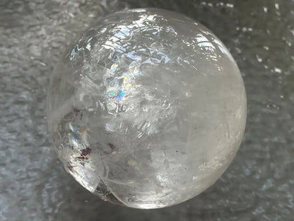 Brazil Clear Quartz Sphere Ball 100% Natural Crystal Gemstone - JING WEN CRYSTAL