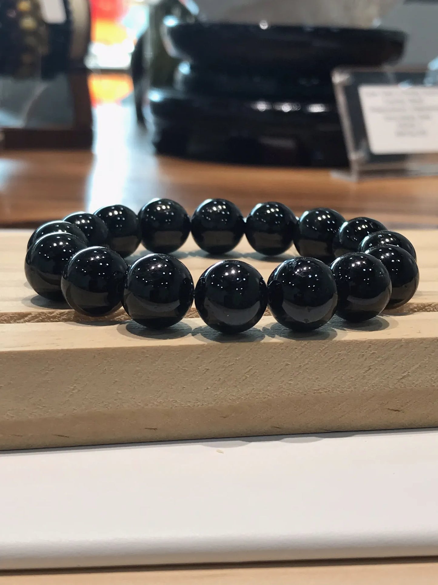 Canada Star Diopside 10-11mm Bracelet A Grade 100% Natural Crystal Gemstone