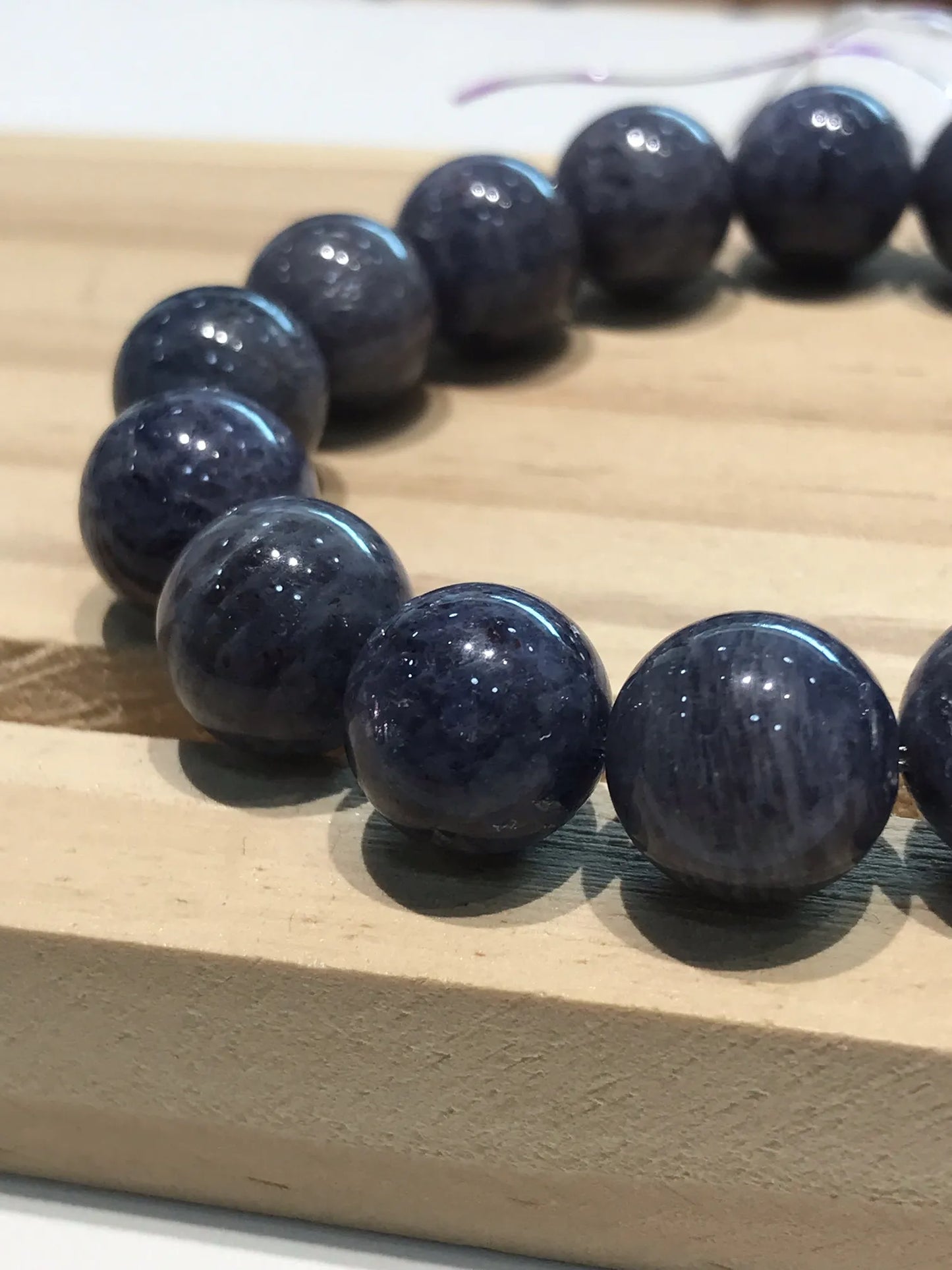 India (Dichroite) Bracelet 100% Natural Crystal Gemstone