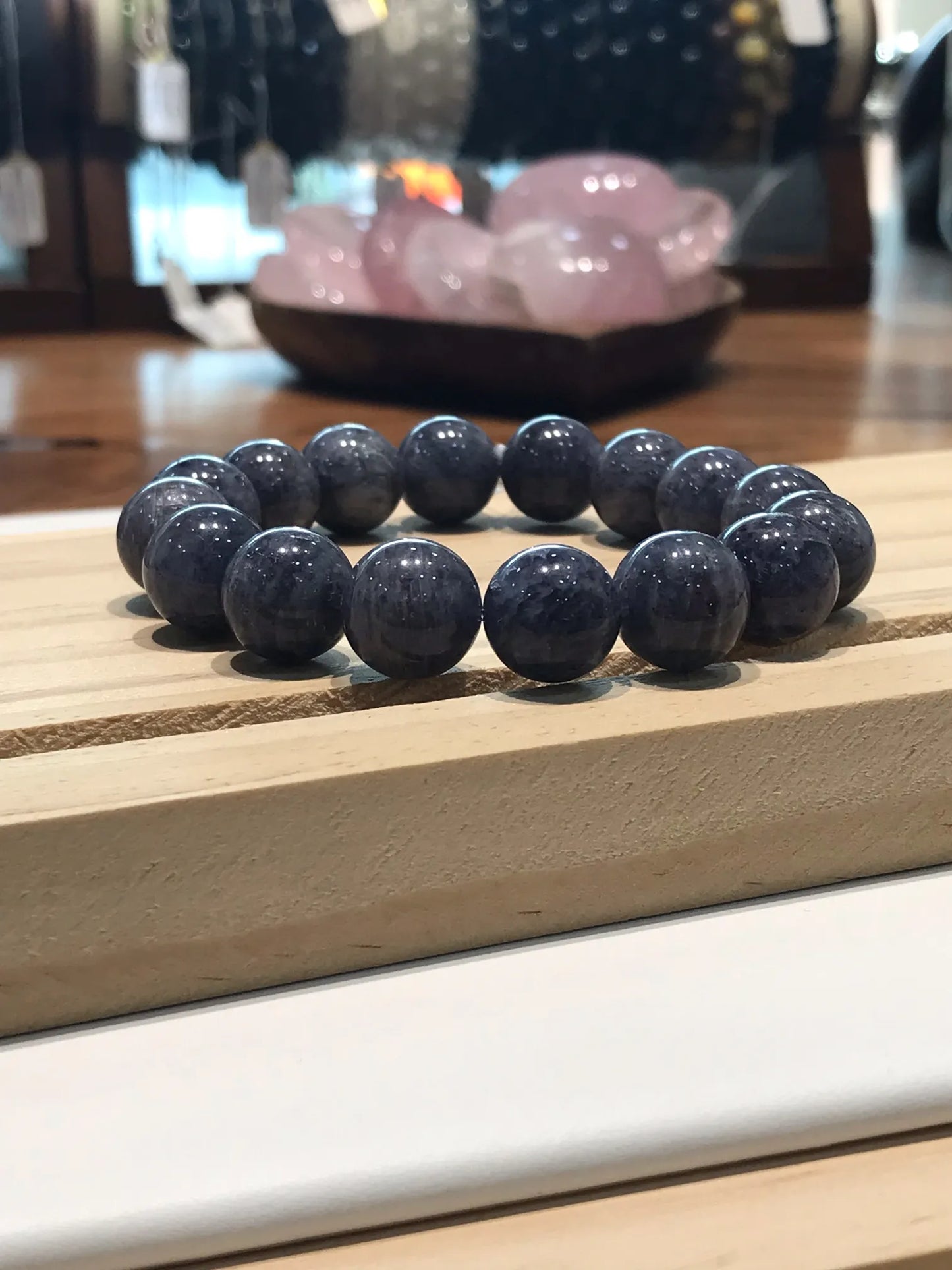 India (Dichroite) Bracelet 100% Natural Crystal Gemstone