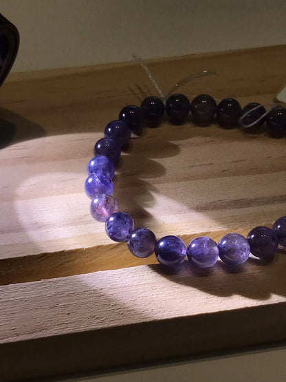 India (Dichroite) Bracelet 100% Natural Crystal Gemstone