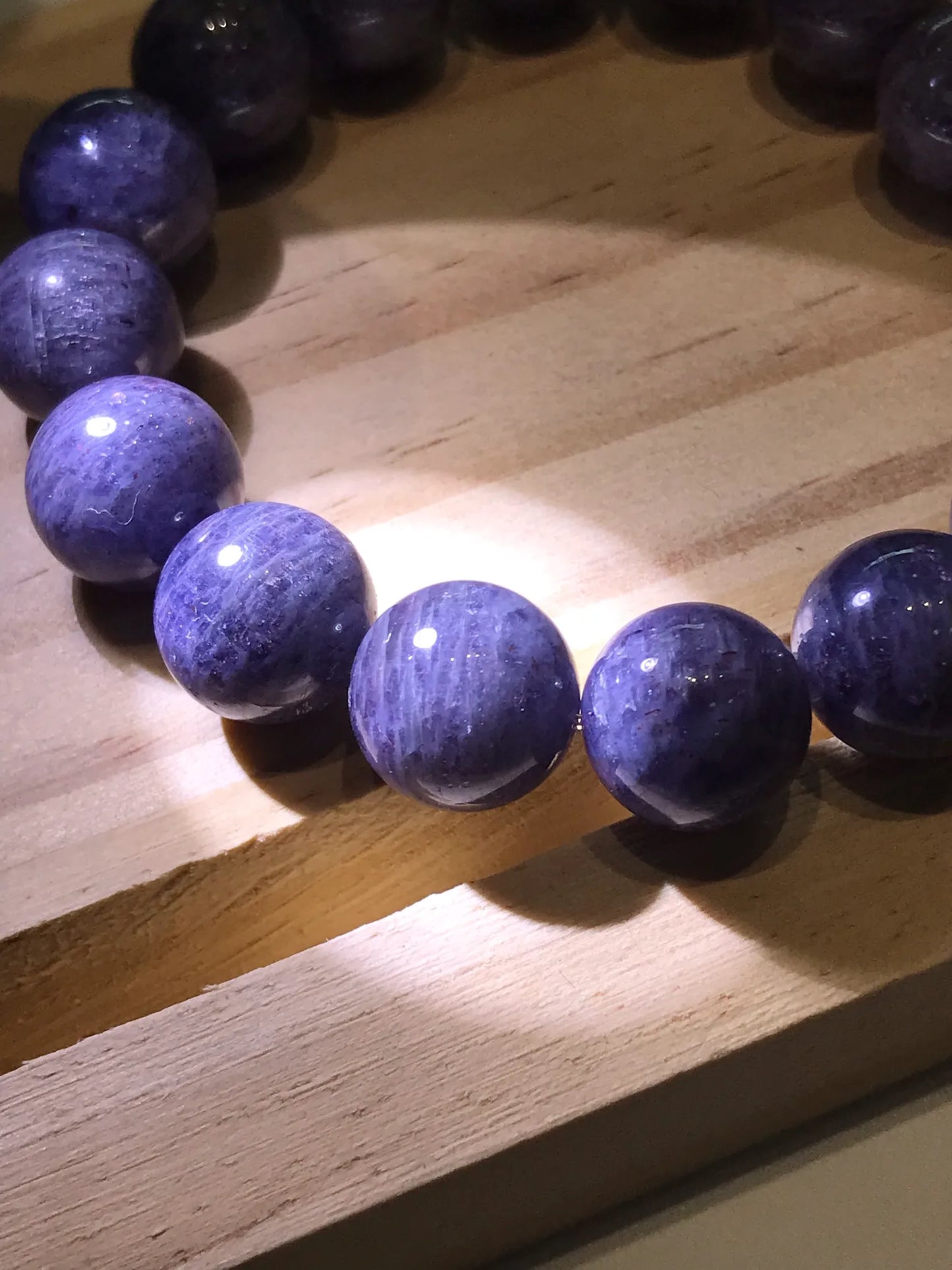 India (Dichroite) Bracelet 100% Natural Crystal Gemstone