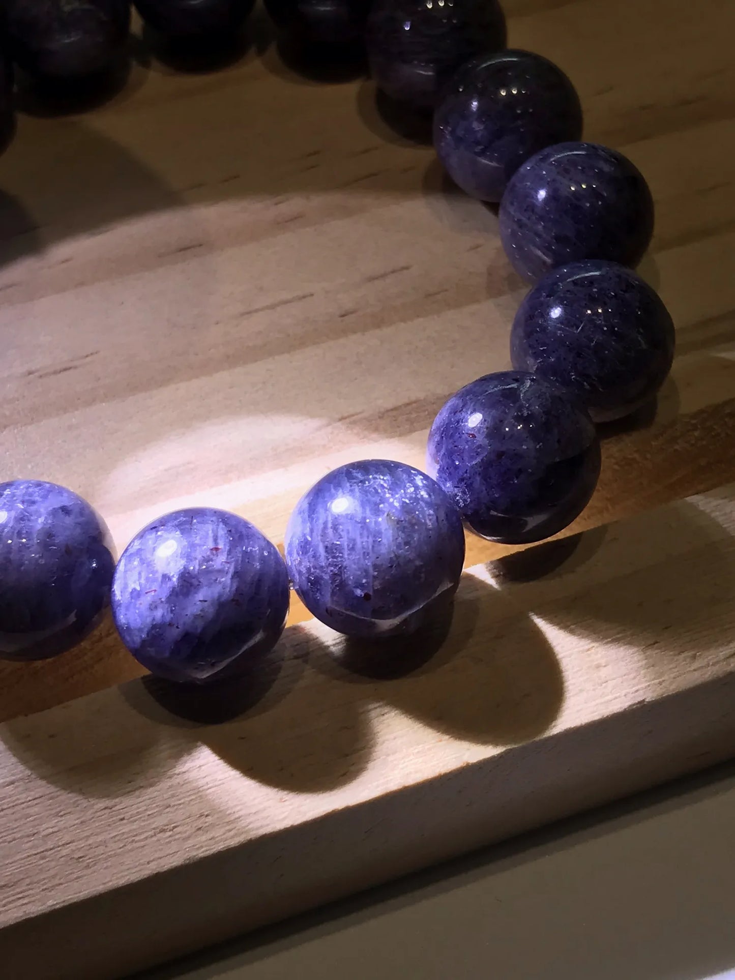 India (Dichroite) Bracelet 100% Natural Crystal Gemstone