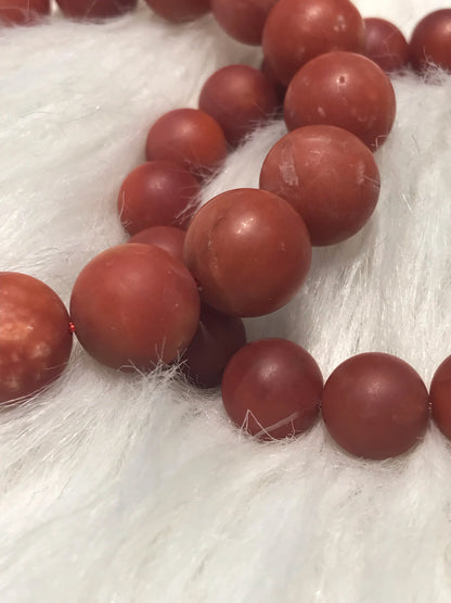 India Rare Old Mine Natural Red Agate Bracelet A Grade 100% Natural Crystal Gemstone