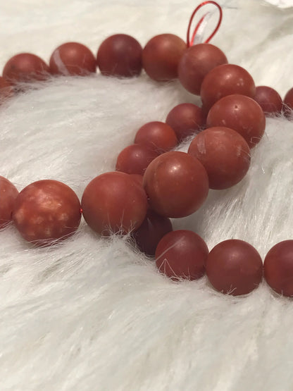 India Rare Old Mine Natural Red Agate Bracelet A Grade 100% Natural Crystal Gemstone