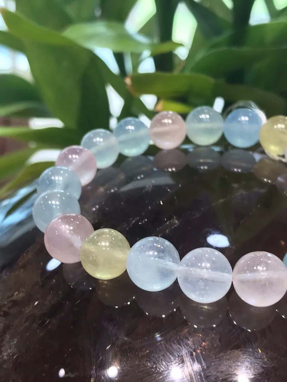 Madagascar Beryl Bracelet A Grade 100% Natural Crystal Gemstone