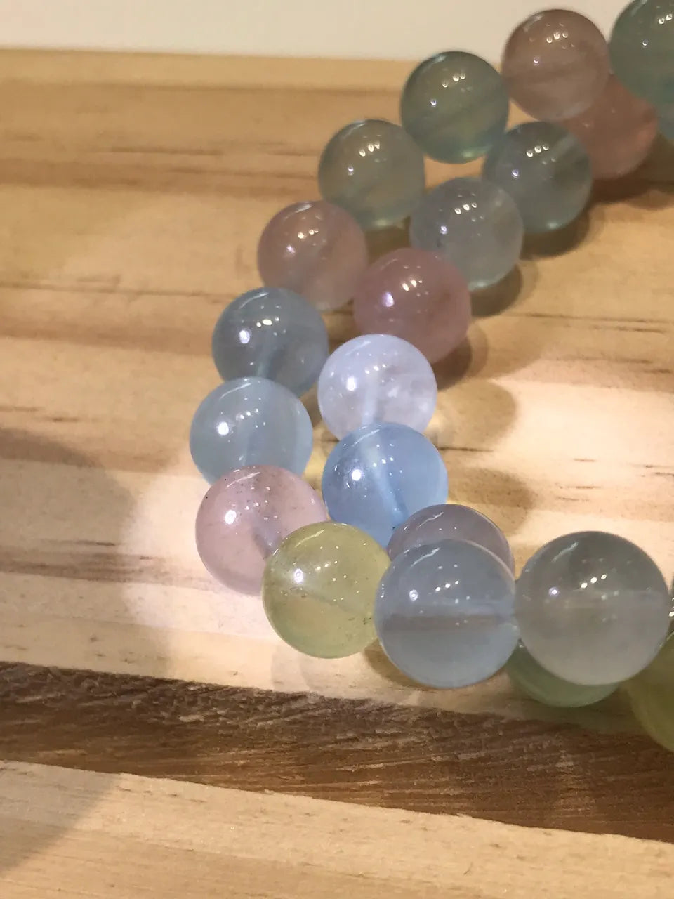 Madagascar Beryl Bracelet A Grade 100% Natural Crystal Gemstone