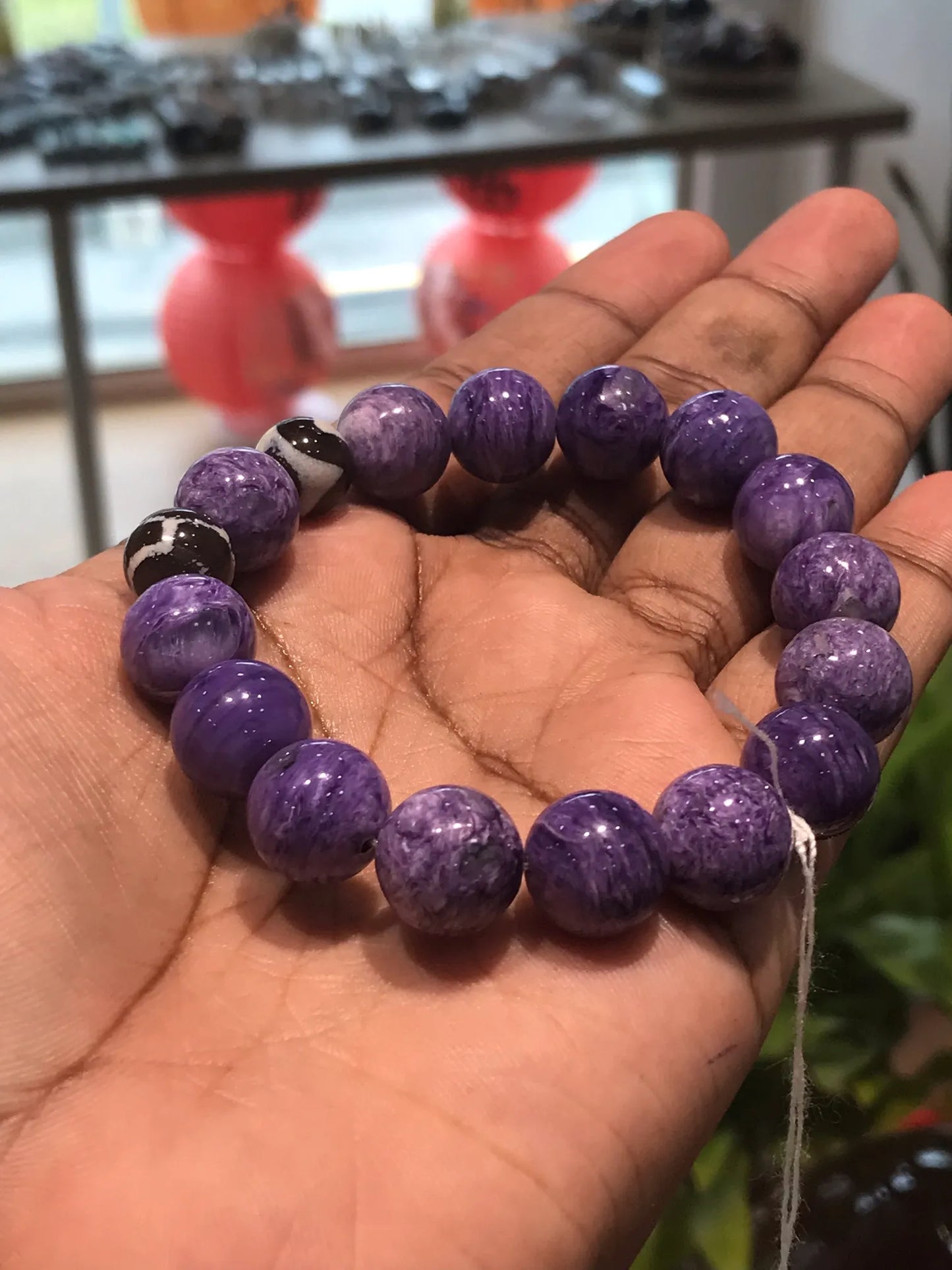 Russia Charoite Bracelet A Grade 100% Natural Crystal Gemstone