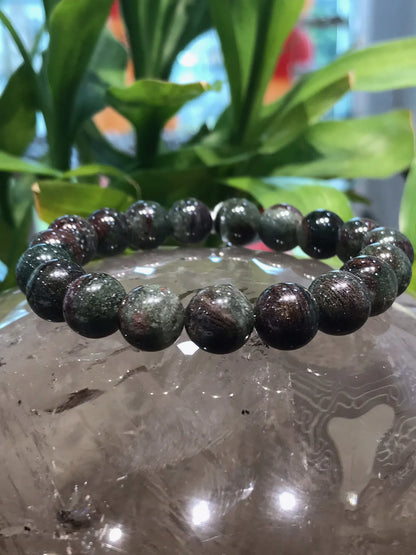 USA Green Phantom Quartz Bracelet A Grade 100% Natural Crystal Gemstone