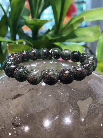 USA Green Phantom Quartz Bracelet A Grade 100% Natural Crystal Gemstone