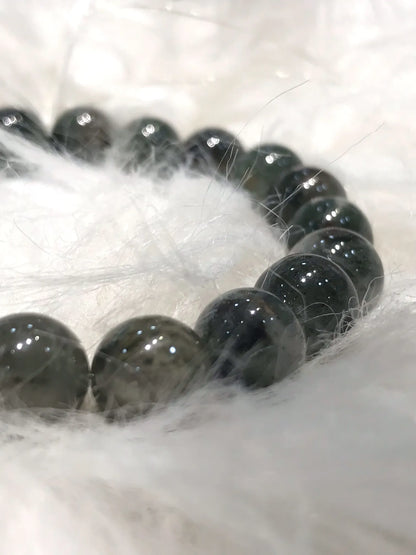 USA Green Phantom Quartz Bracelet A Grade 100% Natural Crystal Gemstone