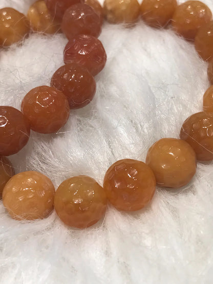 USA Old Vintage Chalcedony Bracelet Genuine A Grade 100% Natural Crystal Gemstone