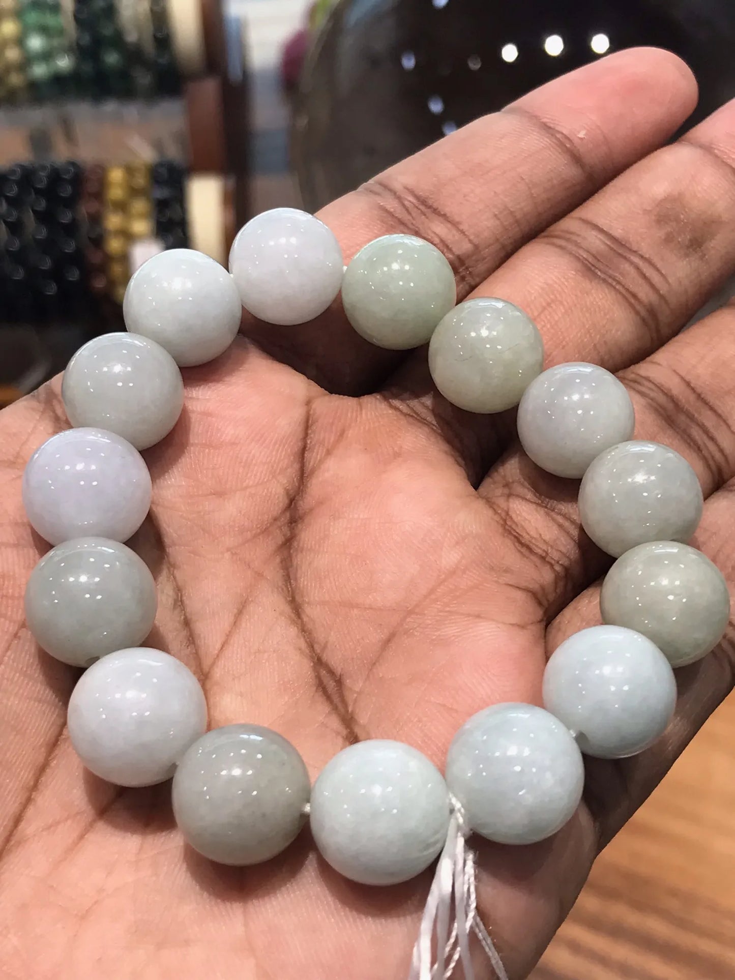 Burma Green Jade Bracelet A Grade 100% Natural Crystal Gemstone