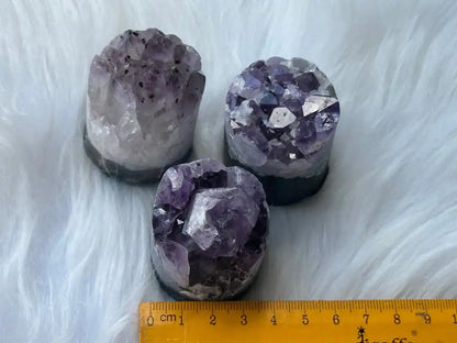 Bolivia Amethyst Cluster High Grade 100% Natural Crystal Gemstone for Prosperity and Abundance Fengshui - JING WEN CRYSTAL