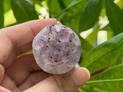 Bolivia Amethyst Cluster High Grade 100% Natural Crystal Gemstone for Prosperity and Abundance Fengshui - JING WEN CRYSTAL