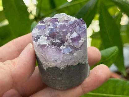 Bolivia Amethyst Cluster High Grade 100% Natural Crystal Gemstone for Prosperity and Abundance Fengshui - JING WEN CRYSTAL