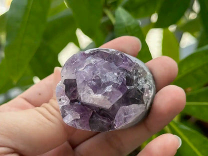 Bolivia Amethyst Cluster High Grade 100% Natural Crystal Gemstone for Prosperity and Abundance Fengshui - JING WEN CRYSTAL