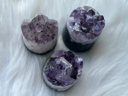 Bolivia Amethyst Cluster High Grade 100% Natural Crystal Gemstone for Prosperity and Abundance Fengshui - JING WEN CRYSTAL