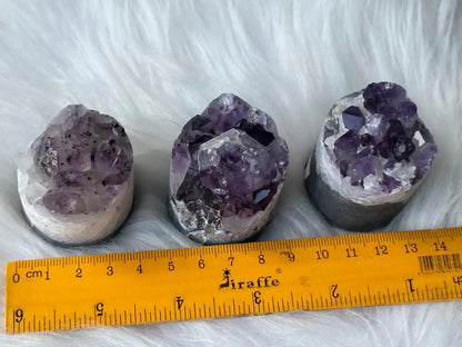 Bolivia Amethyst Cluster High Grade 100% Natural Crystal Gemstone for Prosperity and Abundance Fengshui - JING WEN CRYSTAL