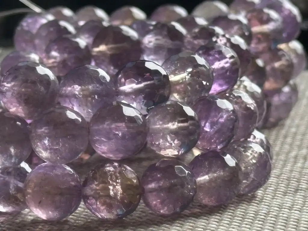 Bolivia Ametrine Faceted Bracelet A Grade 100% Natural Crystal Gemstone