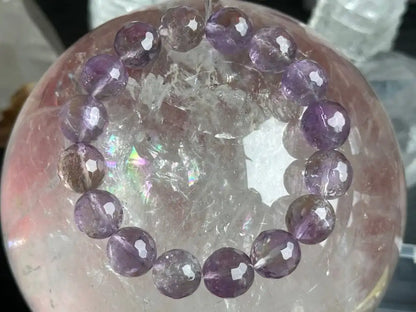 Bolivia Ametrine Faceted Bracelet A Grade 100% Natural Crystal Gemstone - JING WEN CRYSTAL