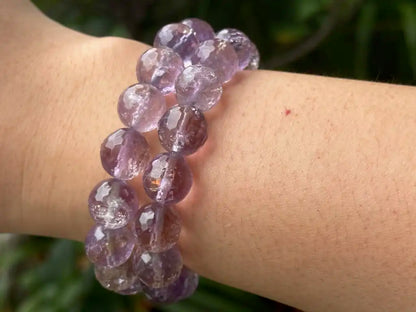 Bolivia Ametrine Faceted Bracelet A Grade 100% Natural Crystal Gemstone - JING WEN CRYSTAL