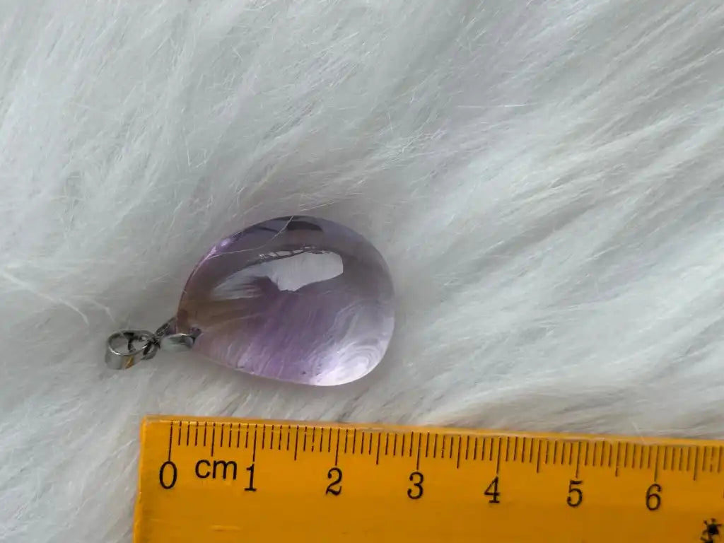 Bolivia Ametrine Pendant A Grade 100% Natural Crystal Gemstone - JING WEN CRYSTAL