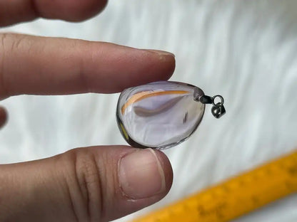 Bolivia Ametrine Pendant A Grade 100% Natural Crystal Gemstone - JING WEN CRYSTAL