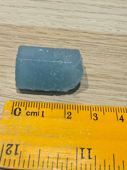 Brazil Aquamarine Raw Stones High Grade 100% Natural Crystal Gemstone