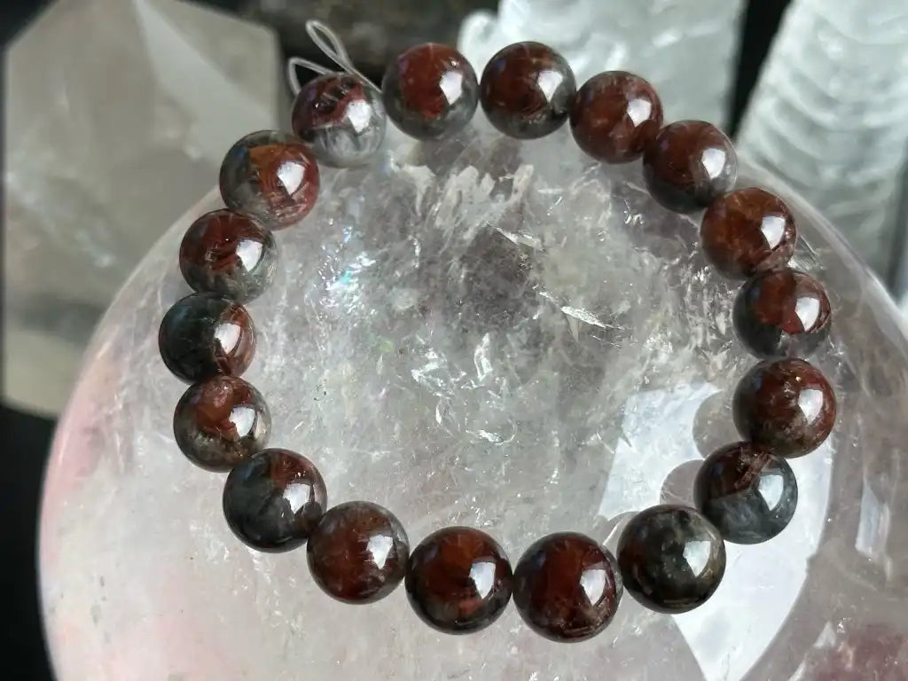 Canada Auralite 23 Bracelet High A Grade 100% Natural Crystal Gemstone - JING WEN CRYSTAL