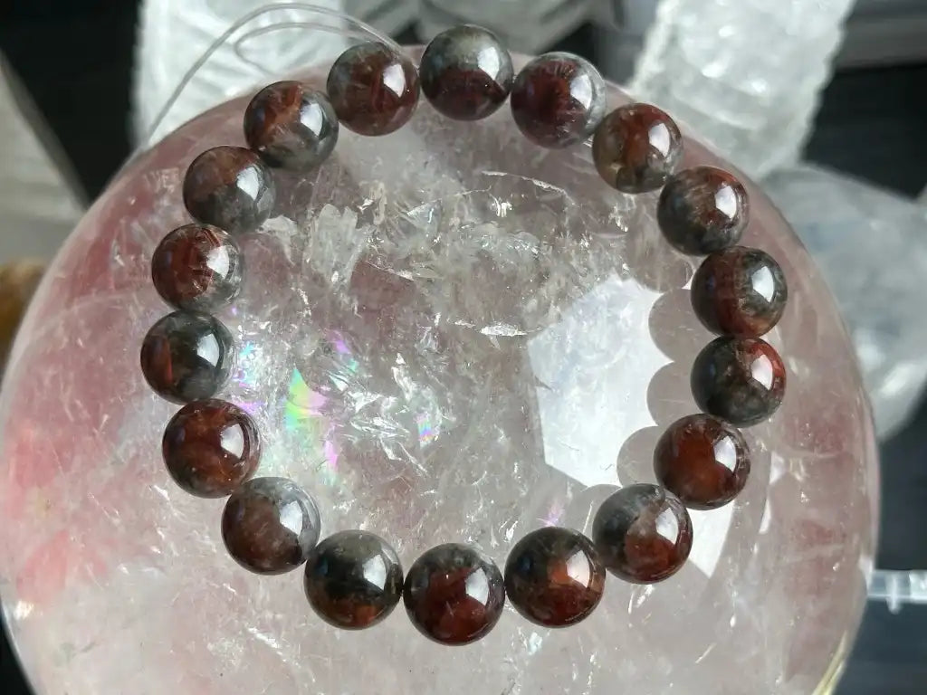 Canada Auralite 23 Bracelet High A Grade 100% Natural Crystal Gemstone - JING WEN CRYSTAL