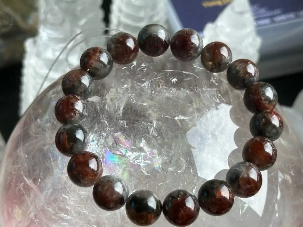 Canada Auralite 23 Bracelet High A Grade 100% Natural Crystal Gemstone - JING WEN CRYSTAL