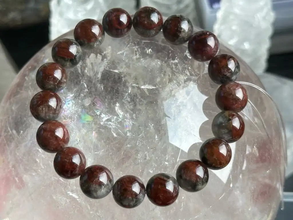 Canada Auralite 23 Bracelet High A Grade 100% Natural Crystal Gemstone - JING WEN CRYSTAL