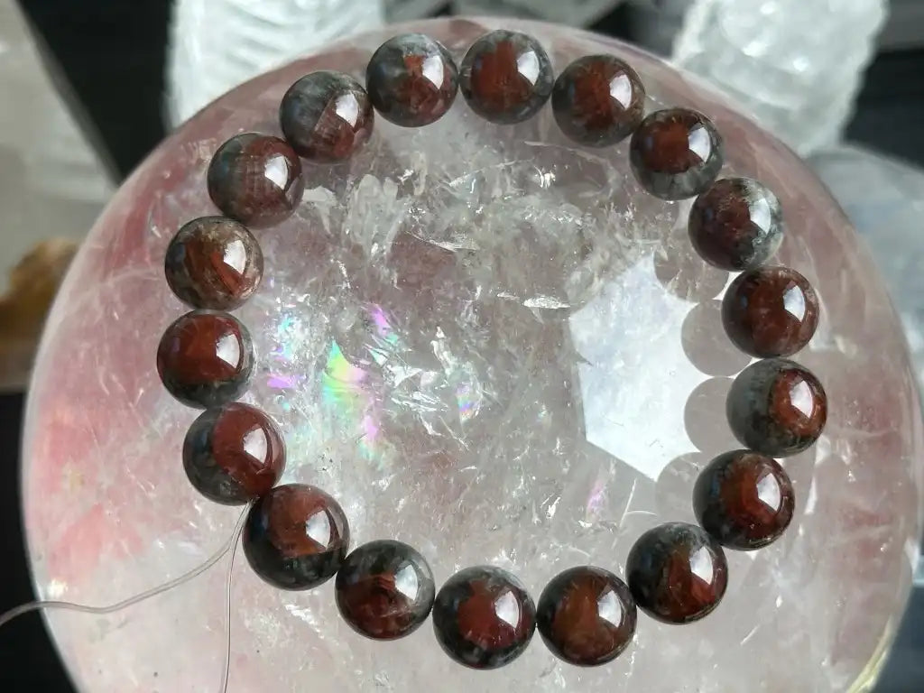 Canada Auralite 23 Bracelet High A Grade 100% Natural Crystal Gemstone - JING WEN CRYSTAL