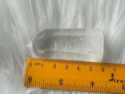 Brazil Clear Quartz Tower Point / Flame 100% Natural Crystal Gemstone - JING WEN CRYSTAL