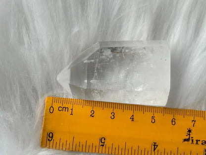 Brazil Clear Quartz Tower Point / Flame 100% Natural Crystal Gemstone - JING WEN CRYSTAL